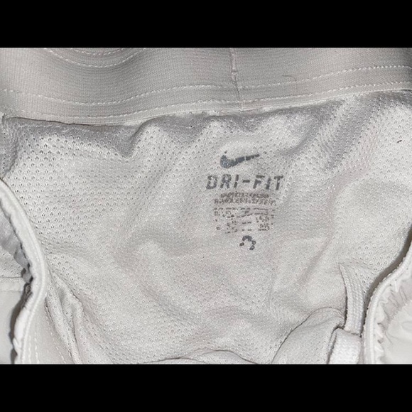 White Nike Dri-Fit Athletic Shorts! - Picture 5 of 5